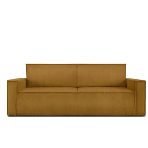 KONSIMO Einzelsofa  Napi ¦ gelb ¦ Maße (cm): B: 244 H: 89