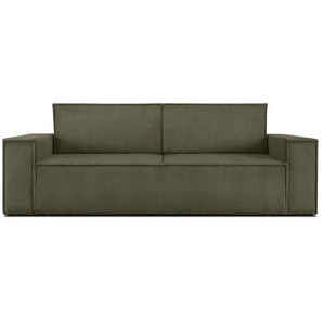 KONSIMO Einzelsofa Napi | grün | 244 cm | 89 cm |