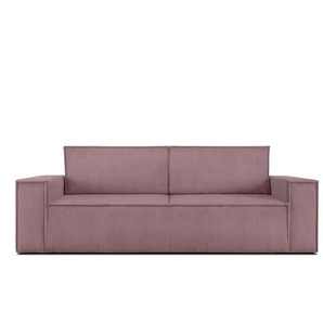 KONSIMO Einzelsofa Napi - rosa/pink - Materialmix - 244 cm - 89 cm | Möbel Kraft