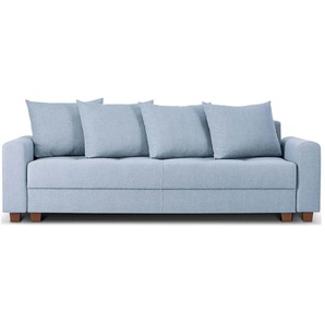 KONSIMO Einzelsofa  Revo ¦ blau ¦ Maße (cm): B: 233 H: 80