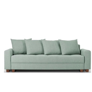 KONSIMO Einzelsofa  Revo ¦ grün ¦ Maße (cm): B: 233 H: 80