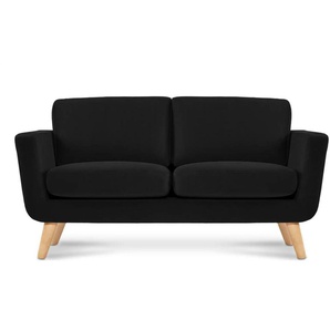 KONSIMO Einzelsofa  Tagio ¦ schwarz ¦ Maße (cm): B: 154 H: 80