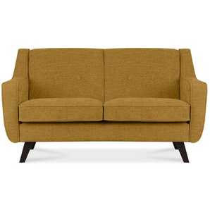 KONSIMO Einzelsofa  Terso ¦ gelb ¦ Maße (cm): B: 146 H: 81