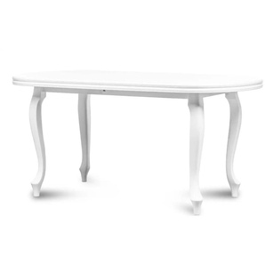 KONSIMO Esstisch - weiß - Materialmix - 90 cm - 76,5 cm | Möbel Kraft