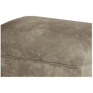 KONSIMO Hocker Miles - beige - Materialmix - 55 cm - 42 cm | Möbel Kraft
