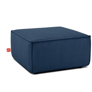 KONSIMO Hocker  Napi ¦ blau ¦ Maße (cm): B: 83 H: 45