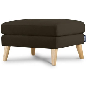 KONSIMO Hocker  Tagio ¦ braun ¦ Maße (cm): B: 80 H: 46