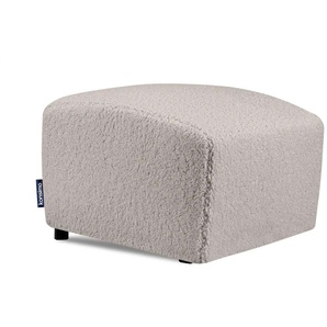 KONSIMO Hocker Caro - braun - Materialmix - 60 cm - 45 cm | Möbel Kraft