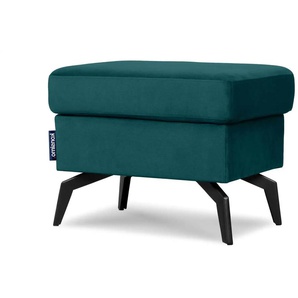 KONSIMO Hocker Cordi ¦ blau ¦ Maße (cm): B: 56 H: 43