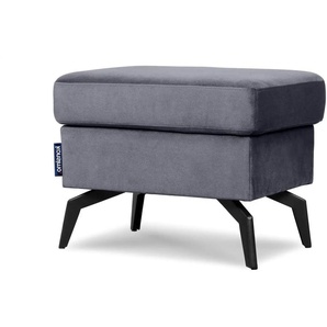 KONSIMO Hocker  Cordi ¦ grau ¦ Maße (cm): B: 56 H: 43