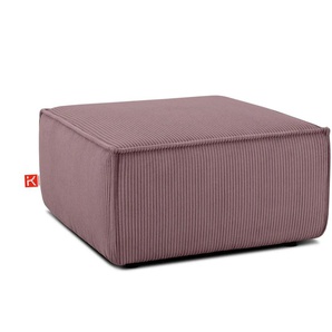 KONSIMO Hocker  Napi ¦ lila/violett ¦ Maße (cm): B: 83 H: 45