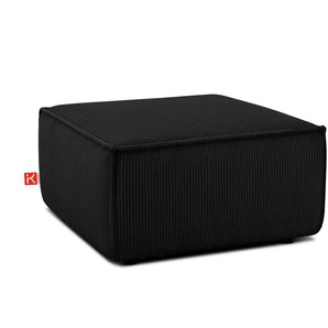 KONSIMO Hocker  Napi ¦ schwarz ¦ Maße (cm): B: 83 H: 45