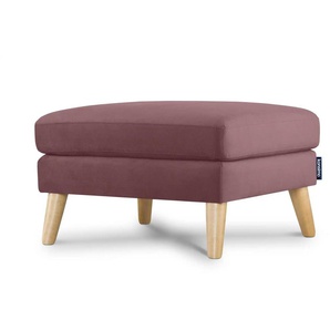 KONSIMO Hocker  Tagio ¦ rosa/pink ¦ Maße (cm): B: 80 H: 46