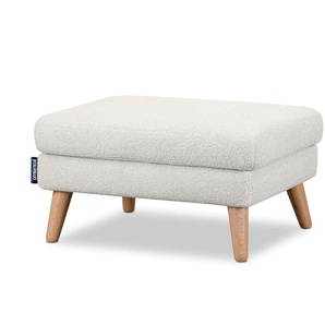 KONSIMO Hocker Tagio | weiß | 80 cm | 46 cm |