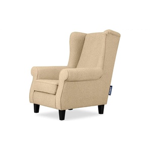 KONSIMO Ohrensessel  Miles ¦ weiß ¦ Maße (cm): B: 82 H: 105