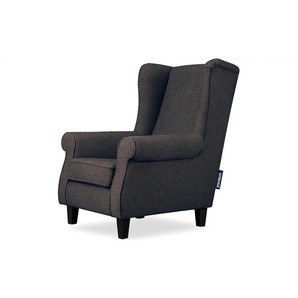 KONSIMO Ohrensessel Miles - blau - Materialmix - 82 cm - 105 cm | Möbel Kraft