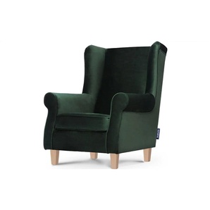 KONSIMO Ohrensessel  Miles ¦ grün ¦ Maße (cm): B: 82 H: 105