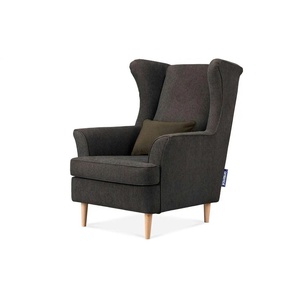 KONSIMO Ohrensessel  Stralis ¦ blau ¦ Maße (cm): B: 82 H: 108