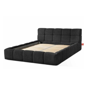 KONSIMO Polsterbett - schwarz - Materialmix - 190 cm - 88 cm | Möbel Kraft