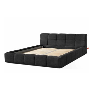 KONSIMO Polsterbett - schwarz - Materialmix - 230 cm - 88 cm | Möbel Kraft