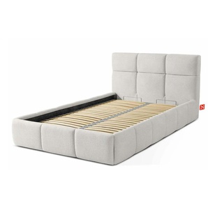 KONSIMO Polsterbett - weiß - Materialmix - 136 cm - 96 cm | Möbel Kraft