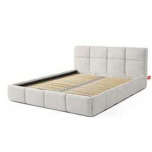 KONSIMO Polsterbett - weiß - Materialmix - 156 cm - 96 cm | Möbel Kraft