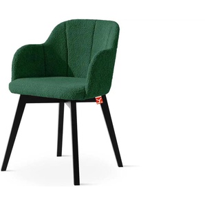 KONSIMO Polsterstuhl ¦ grün ¦ Maße (cm): B: 54,5 H: 80