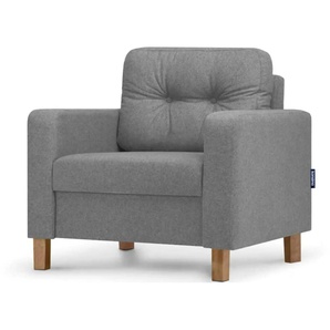 KONSIMO Sessel  Eriso ¦ grau ¦ Maße (cm): B: 80 H: 75