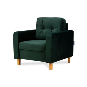 KONSIMO Sessel  Eriso ¦ grün ¦ Maße (cm): B: 80 H: 75