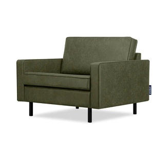 KONSIMO Sessel Invia - grün - Materialmix - 116 cm - 87 cm | Möbel Kraft