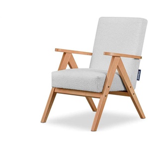 KONSIMO Sessel Naset ¦ grau ¦ Maße (cm): B: 60 H: 90