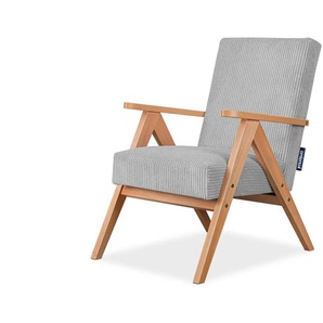 KONSIMO Sessel  Naset ¦ holzfarben ¦ Maße (cm): B: 60 H: 90