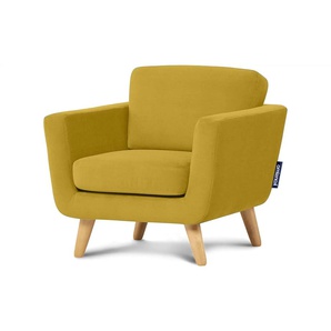 KONSIMO Sessel  Tagio ¦ gelb ¦ Maße (cm): B: 86 H: 80