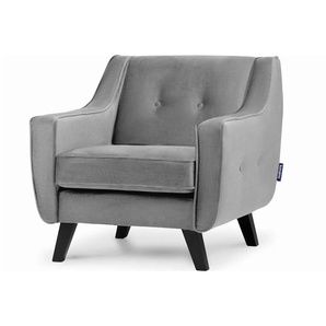 KONSIMO Sessel  Terso ¦ grau ¦ Maße (cm): B: 84 H: 81