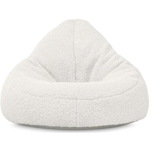 KONSIMO Sitzsack   ¦ weiß ¦ Maße (cm): B: 85 H: 80