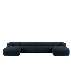 KONSIMO Wohnlandschaft Buffo - blau - Materialmix - 400 cm - 73 cm | Möbel Kraft