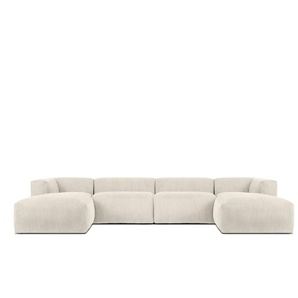 KONSIMO Wohnlandschaft  Buffo ¦ creme ¦ Maße (cm): B: 400 H: 73