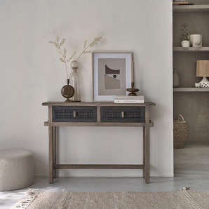Konsole aus recyceltem Massivholz 110 cm