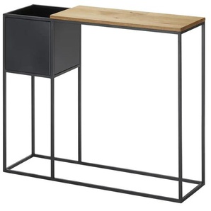 Konsole  Idenheim ¦ schwarz ¦ Maße (cm): B: 100 H: 83 T: 30.0