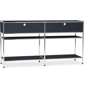 Konsole Metall »CN3« mit 2 Schubladen, schwarz