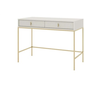 Konsolentisch - beige - Materialmix - 50 cm - 77 cm | Möbel Kraft