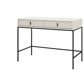 Konsolentisch - beige - Materialmix - 50 cm - 77 cm | Möbel Kraft