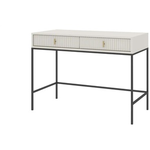 Konsolentisch - beige - Materialmix - 50 cm - 77 cm | Möbel Kraft