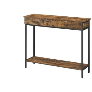 Konsolentisch   ¦ braun ¦ Maße (cm): B: 100 H: 80