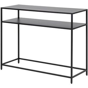 Konsolentisch 100 x 79 x 35cm Schwarz/Schwarz