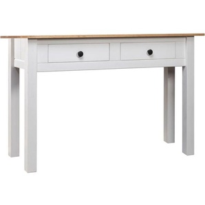 Konsolentisch,Flurtisch Weiß 110x40x72 cm Kiefernholz Panama Vidaxl