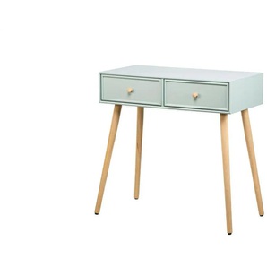 Konsolentisch - grün - Materialmix - 42 cm - 79 cm | Möbel Kraft