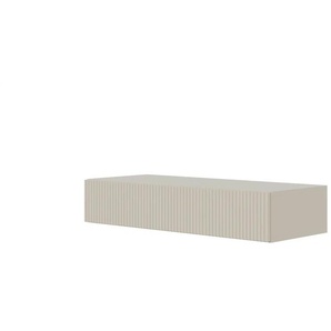 Selsey Konsolentisch hängend - beige - Materialmix - 90 cm - 17 cm | Möbel Kraft