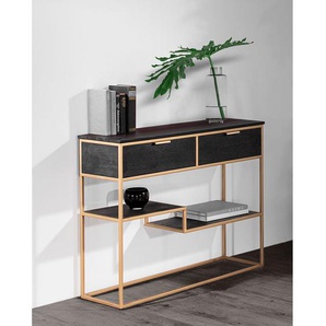 Konsolentisch Harbin II 100 x 80 x 33cm Schwarz