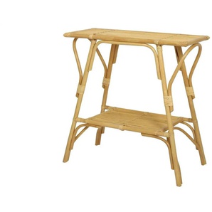 Konsolentisch   ¦ holzfarben ¦ Maße (cm): B: 38 H: 80